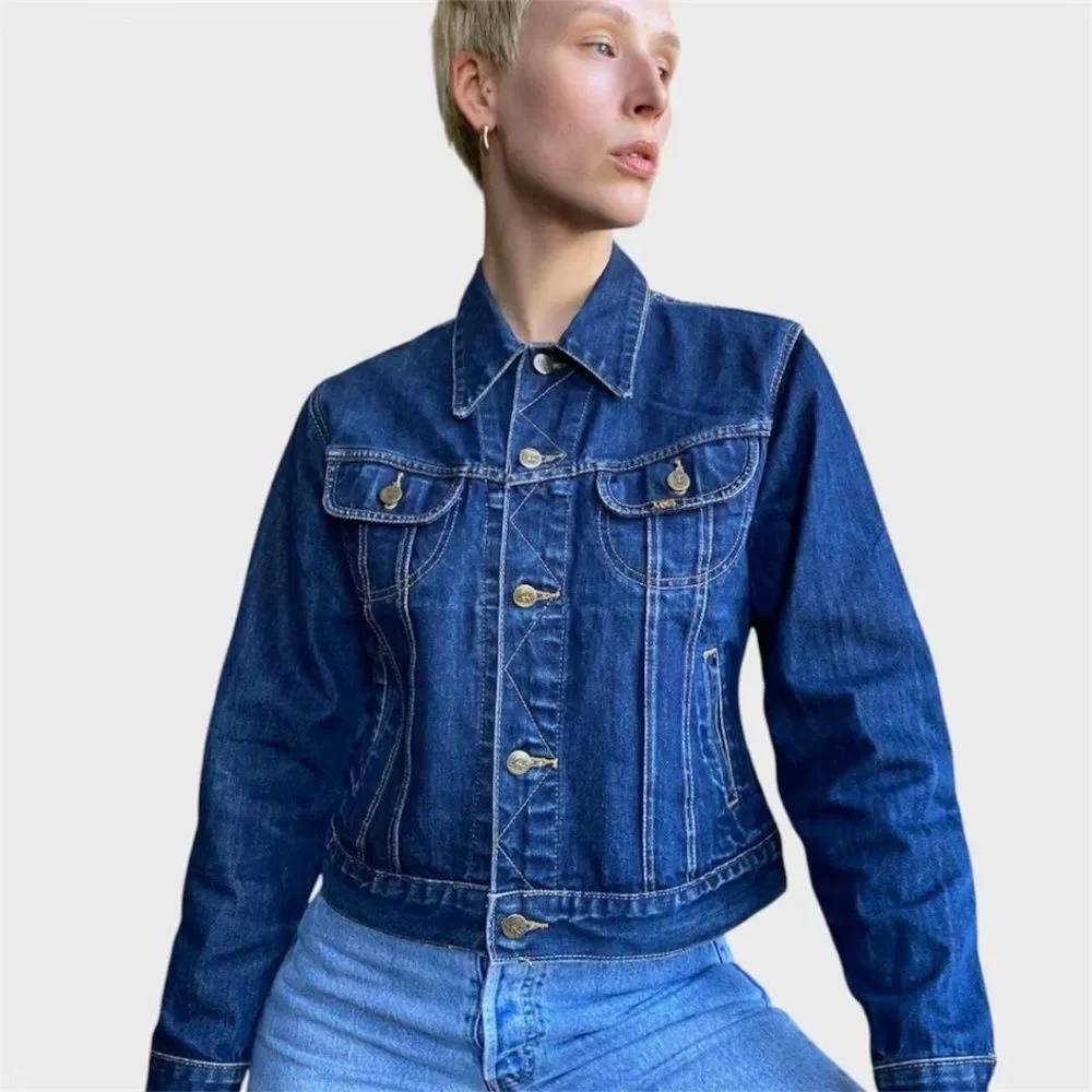 Lee Women's Vintage Denim Jacket - Picture 4 of 8